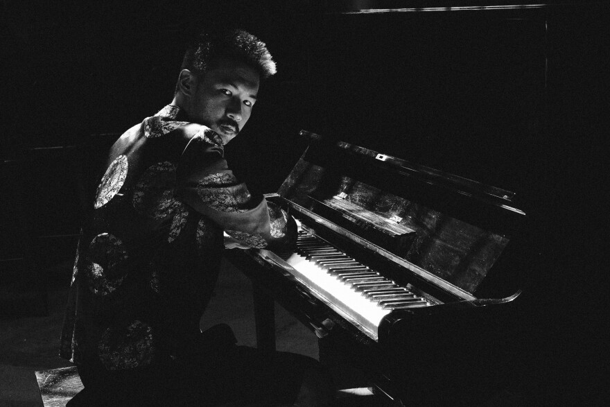 Photo: composer and pianist Conrad Tao.