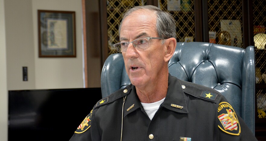 Lake County Sheriff Daniel Dunlap (Nick Castele / ideastream)