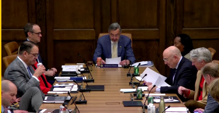 The University of Michigan Board of Regents meet on March 19, 2026.