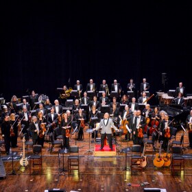 Columbus Symphony Orchestra on stage