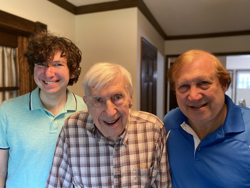 Gary Shank moved his 94-year-old father, Harry Shank, out of Delmar Gardens of Chesterfield this month after hearing that a few residents at the nursing home tested positive for the coronavirus.