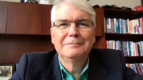 Bloomington Mayor John Hamilton on Tuesday's Zoom interview.