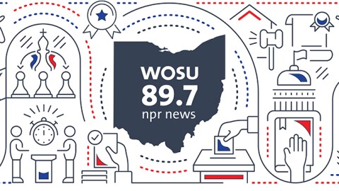 Ohio How To Vote Guide - WOSU 89.7 NPR News - political illustration and Ohio.