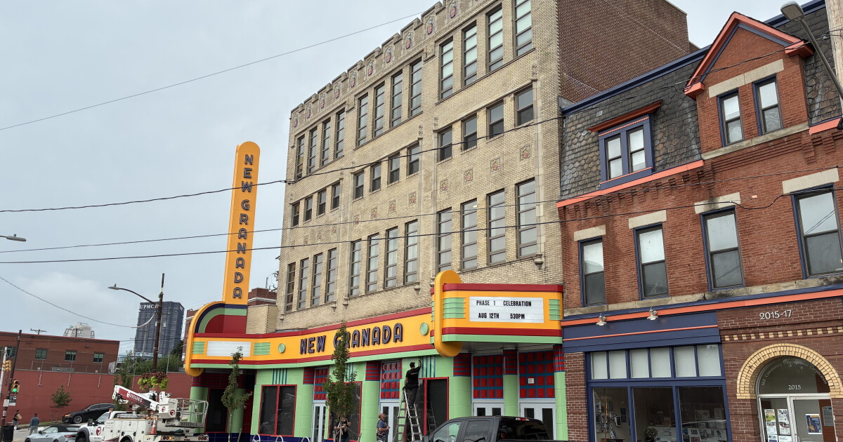 Pittsburgh's historic New Granada Theater meets restoration milestone