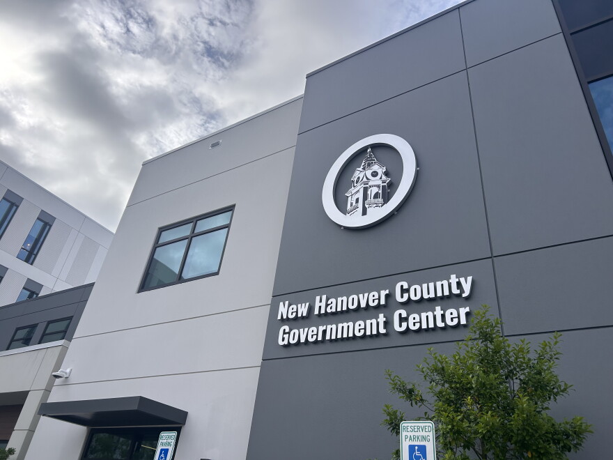 New Hanover County government center offices.