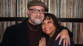 Rob and Erica Walker at their StoryCorps interview in Chicago, Illinois on December 10, 2024.