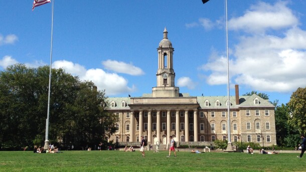 Penn State's Old Main administrative building