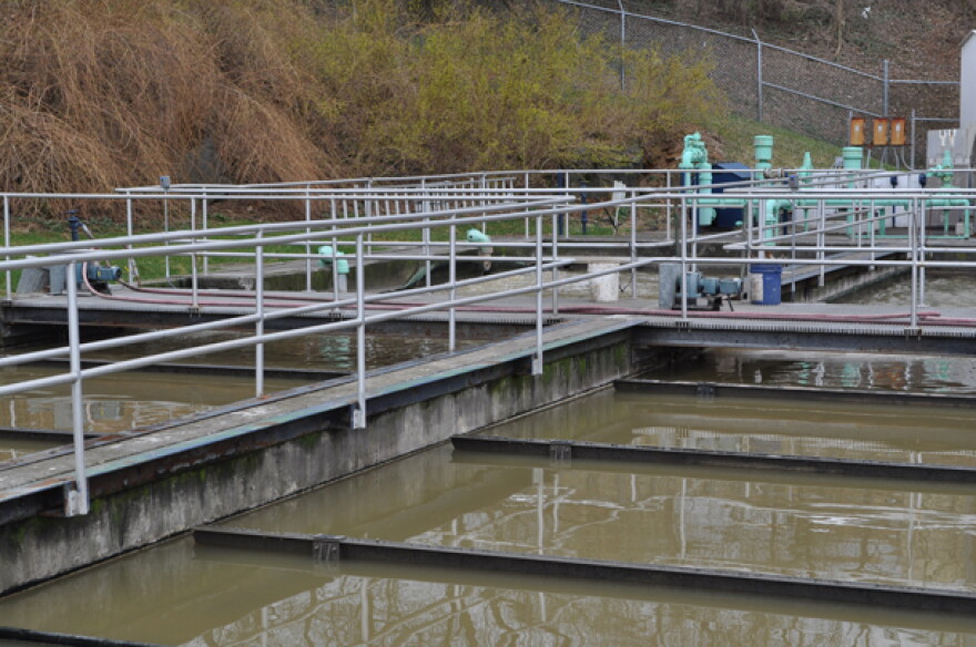 The wastewater treatment plant at Penn State.