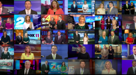 Deadspin mashed together local Sinclair TV station anchors reading the same commentary in March. 