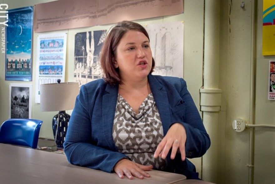 Democrat Jen Lunsford is challenging sitting Republican Rich Funke for the 55th District seat in the State Senate.