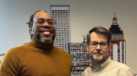 Milwaukee Journal Sentinel's James Causey (left) and John Diedrich (right)