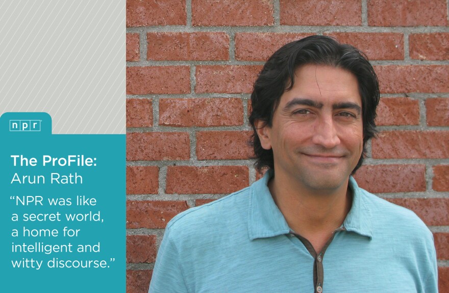 NPR's <em>All Things Considered </em>Weekend Host Arun Rath.