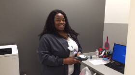 Krystal Cheatham is a CMA at the new clinic.