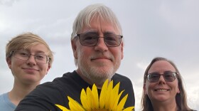 Eddie (left), Eric, and Jackie Clark.