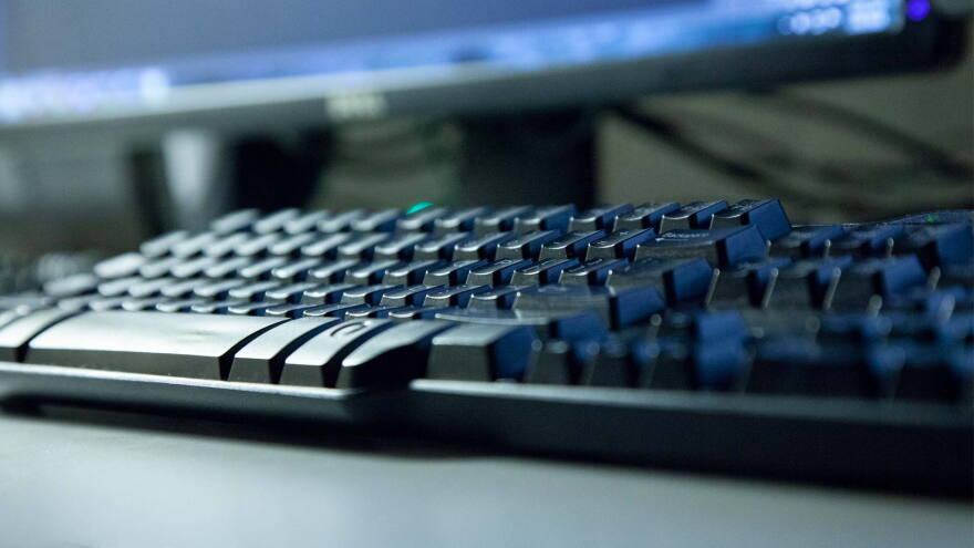 Computer Keyboard Hacking Digital