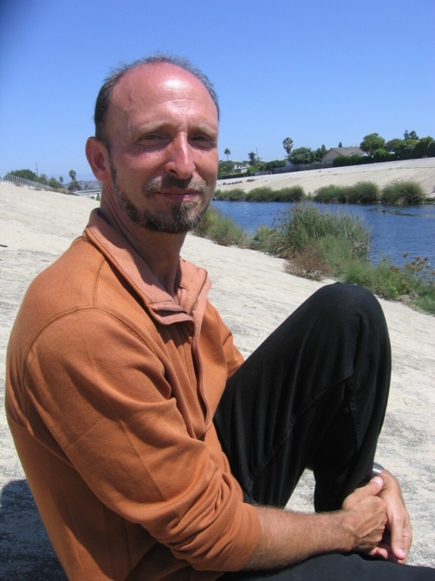 Three years ago, environmentalist and writer George Wolfe paddled the river in a suit and tie. He featured the prank on a YouTube video. Later, he helped lead an expedition through the entire 51 miles of the L.A. River "to demonstrate that it was navigable so that it could then be protected under the Clean Water Act."