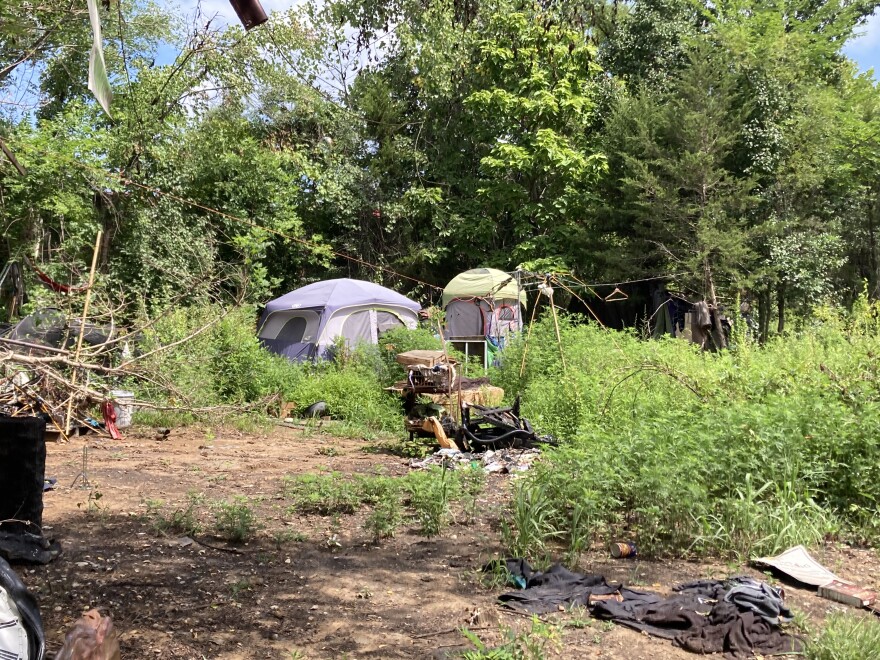 The city says it plans to clear the site of a tent city on September 1st.