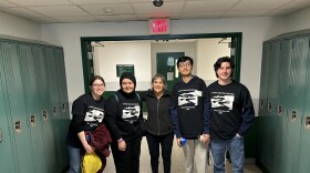 Karen Weinberg and student volunteers at 2024's Remote Access Medical volunteer corps' clinic in Hudson Falls