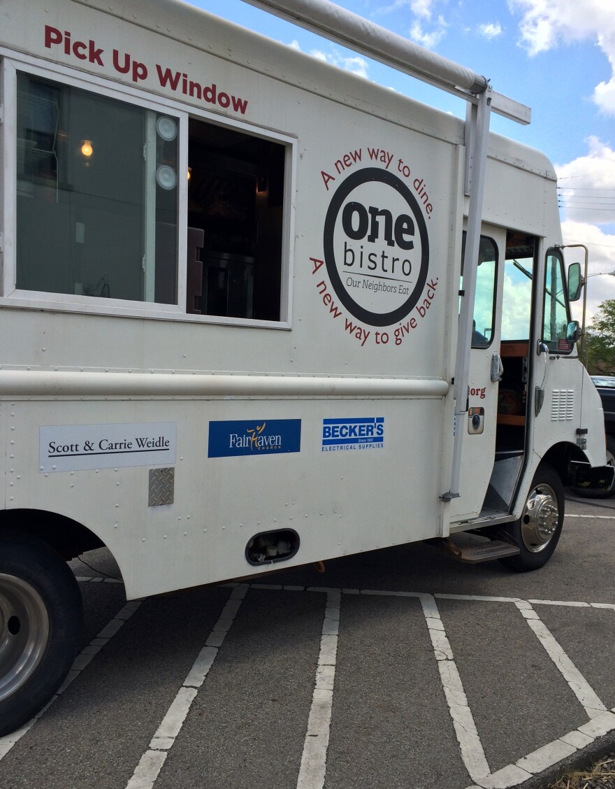 One Bistro will continue operating its food truck in downtown Xenia as it continues renovations on its new location at 87 E. Main St.