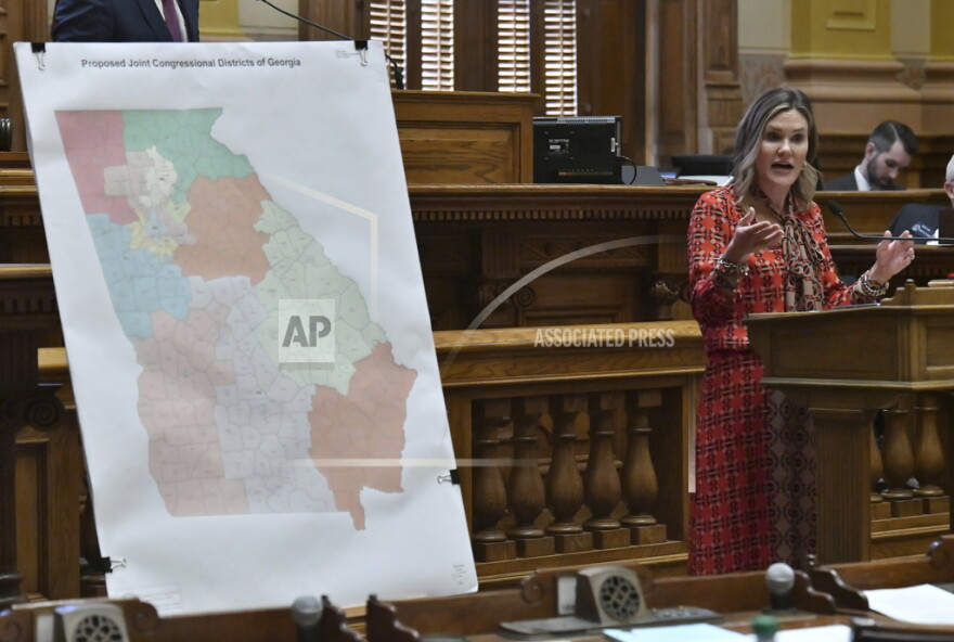 Georgia Senate Republicans propose map with 2 new Black-majority districts