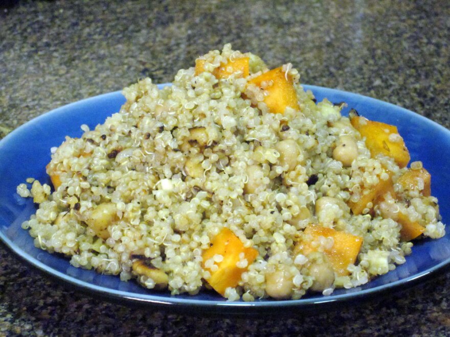 Quinoa salad.