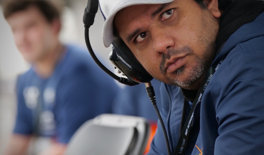 Professor Madhur Behl led the Cavalier's autonomous racing team.