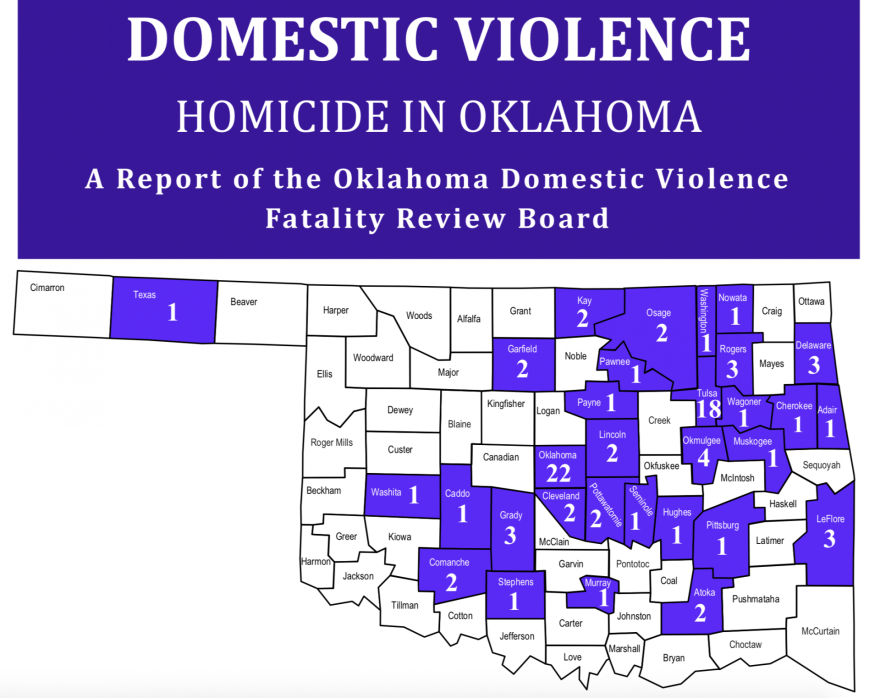 In 2018, 88 Oklahomans were killed by domestic abusers.