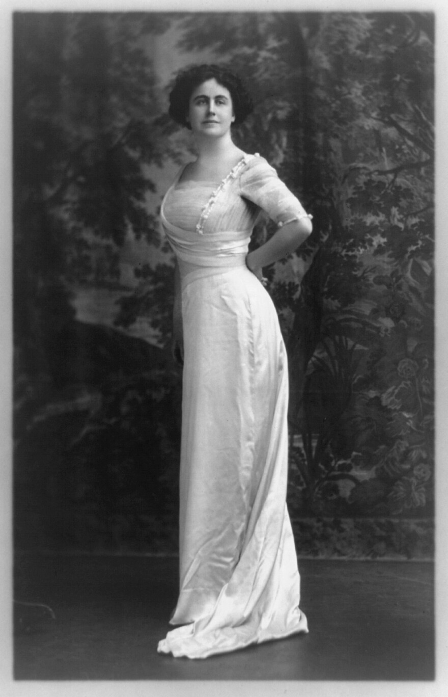 Edith Bolling as a young woman