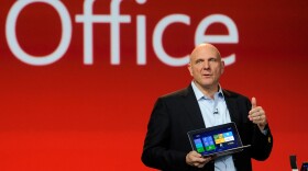 Microsoft Corp CEO Steve Ballmer speaks during a keynote address at the 2013 International CES in January.