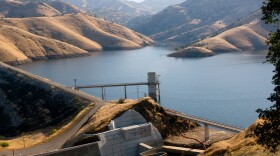 Terminus Dam impounds Lake Kaweah in Tulare County.