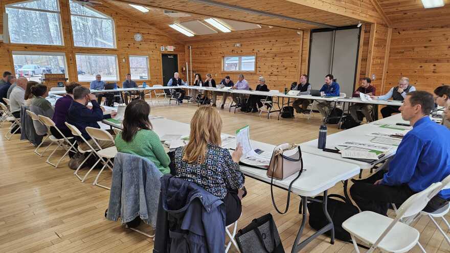 Administrators and staff from Three Lakes, Lakeland, Tomahawk, Northland Pines, and Rhinelander all attended the meeting. Staff from Nicolet and CESA 9.