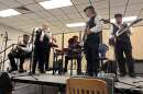 Holocaust Survivor band performs at the Chabad of Charlotte County.