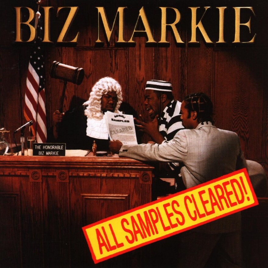 The cover of Biz Markie's All Samples Cleared.