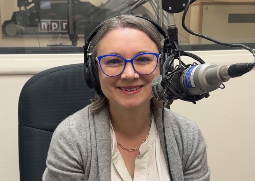 Tamara Keith at the KUNR Public Radio studio in Reno, Nevada, on Sept. 30, 2026.