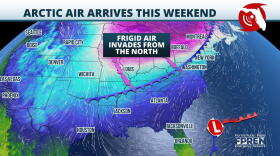 A hard freeze is expected Saturday night across North Florida and the Panhandle. (Courtesy of Florida Storms)