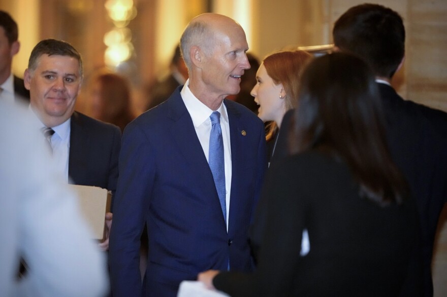 Florida Senator Rick Scott won't be the Senate majority leader WFSU News Florida Senator Rick Scott won't be the Senate majority leader WFSU News