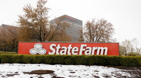 State Farm headquarters sign 