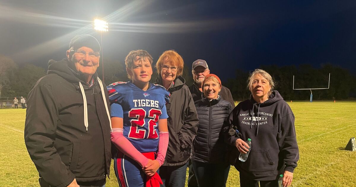 Kansas town mourns teen football player who died during practice: 'An old soul'