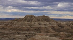 Badlands in South Dakota