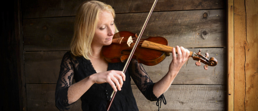 Violinist Carrie Kraus