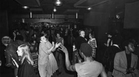 Disco dancers at a London club, 18th November 1977.