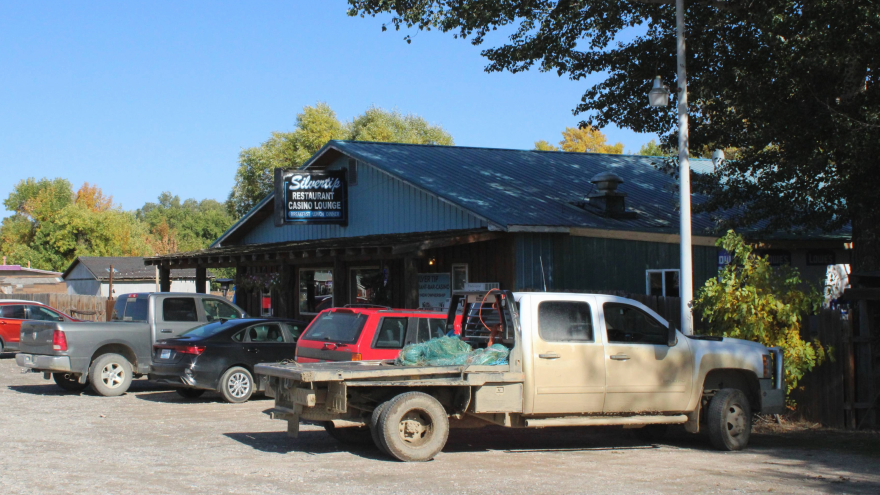 The Silvertip Restaurant in Belfry, MT. The restaurant’s internet speeds got an upgrade after Nemont Communications finished building fiber optic lines to the town. That work was funded through a federal program aimed at closing the digital divide.