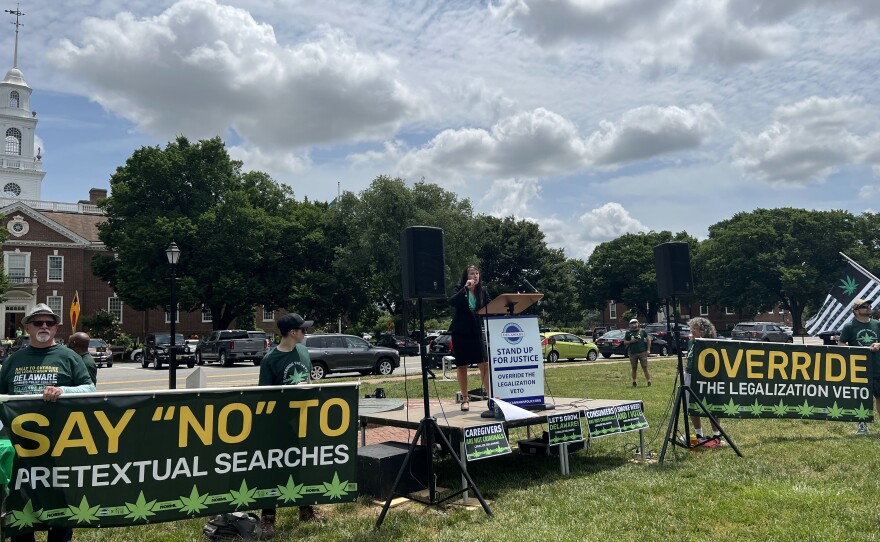 Delaware Cannabis Advocacy Network president Zoe Patchell