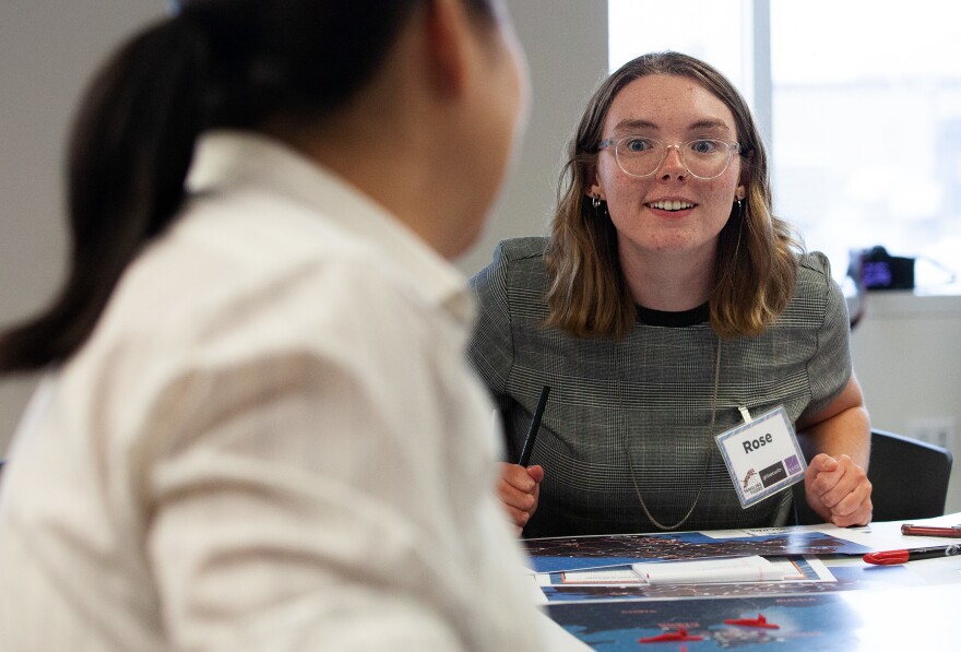 18-year-old Rose Kelly from Maryland is one of the participants.