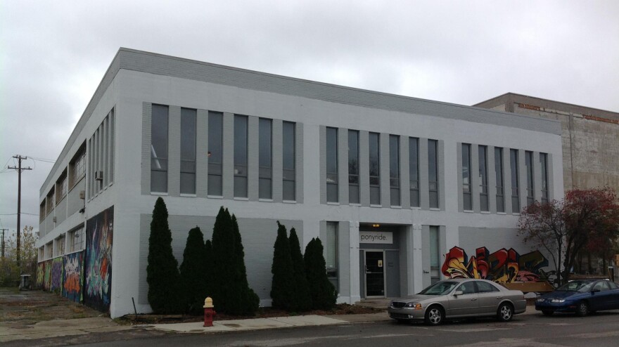 The Ponyride warehouse hosts several Detroit-based businesses.