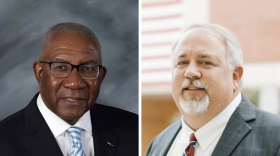 Wendell Griffen (D) and Michael Rushin (R); candidates for Pulaski County Judge in 2026