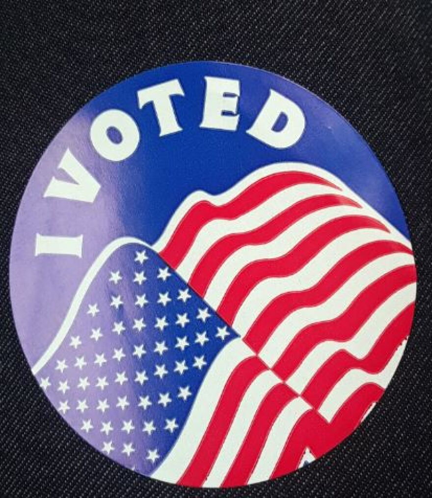 I Voted Sticker
