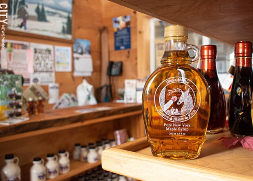 Bobbi Wohlschlegel of Wohlschlegel Maple Tree Farm in Naples.