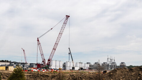 The sprawling Google data center on Fort Wayne's southeast side as of September 2026.