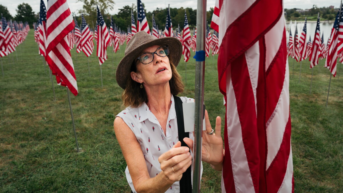 ‘People can walk through and feel a heartbeat' — Art Hill 9/11 display prompts tributes